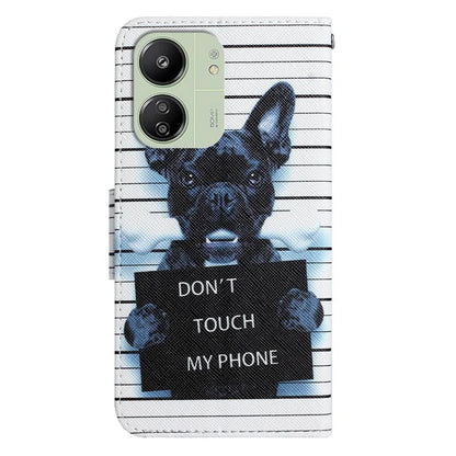 For Xiaomi Redmi 13C 4G / 5G / Poco C65 4G Case Pattern Printing Wallet Stand Leather Cover