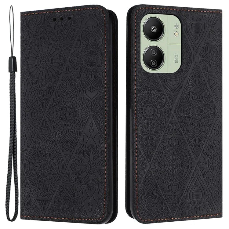 For Xiaomi Redmi 13C 4G / 5G / Poco C65 4G Case Wallet Stand Leather Phone Cover
