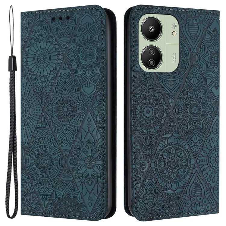 For Xiaomi Redmi 13C 4G / 5G / Poco C65 4G Case Wallet Stand Leather Phone Cover