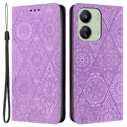 For Xiaomi Redmi 13C 4G / 5G / Poco C65 4G Case Wallet Stand Leather Phone Cover
