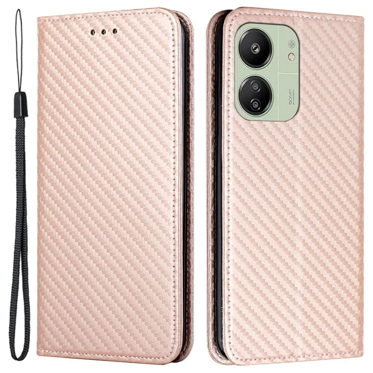 For Xiaomi Redmi 13C 4G / 5G / Poco C65 4G Case Leather Wallet Phone Stand Cover