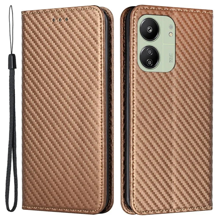 For Xiaomi Redmi 13C 4G / 5G / Poco C65 4G Case Leather Wallet Phone Stand Cover