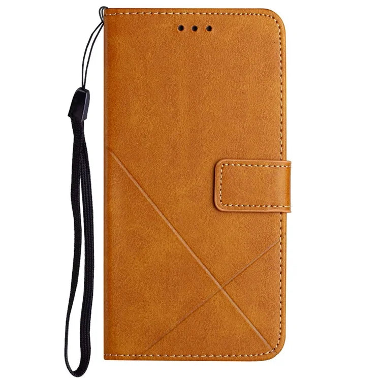 For Samsung Galaxy A15 5G Case Solid Color Wallet Leather Phone Cover
