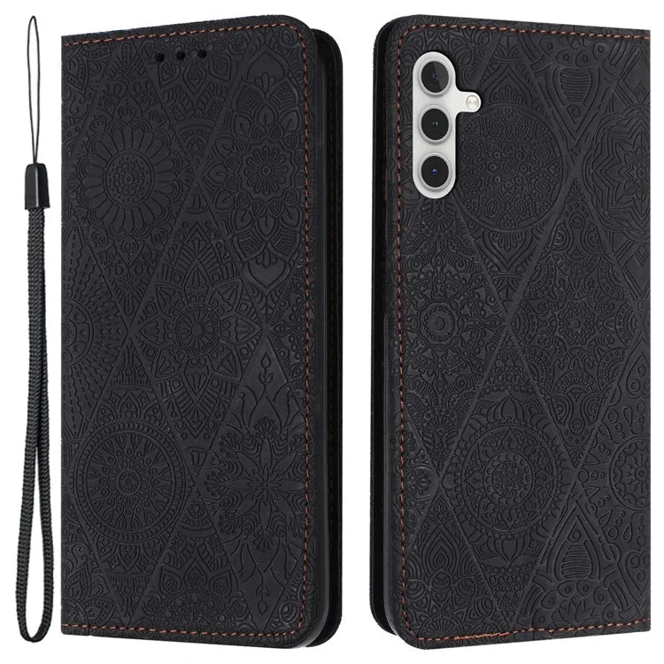 For Samsung Galaxy A15 5G Case Wallet Stand Imprinted Phone Cover
