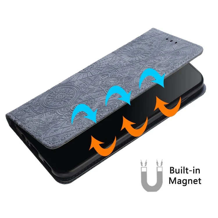 For Samsung Galaxy A15 5G Case Wallet Stand Imprinted Phone Cover
