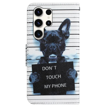 For Samsung Galaxy S24 Ultra Case Pattern Printing Phone Cover with Wallet