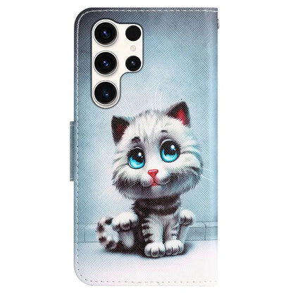 For Samsung Galaxy S24 Ultra Case Pattern Printing Phone Cover with Wallet