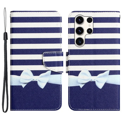 For Samsung Galaxy S24 Ultra Case Pattern Printing Phone Cover with Wallet
