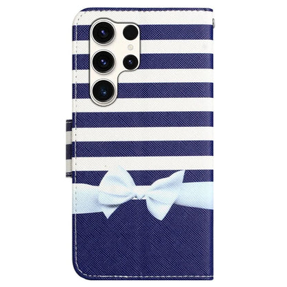 For Samsung Galaxy S24 Ultra Case Pattern Printing Phone Cover with Wallet