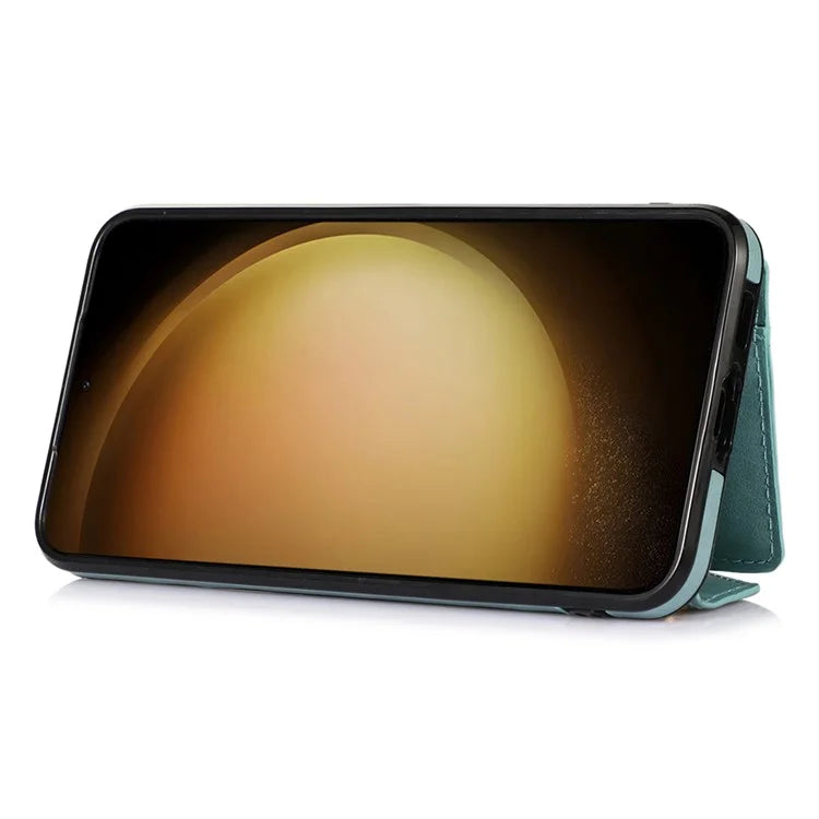 For Samsung Galaxy A14 5G / 4G Case Card Holder Kickstand PU Leather+TPU Crossbody Cover
