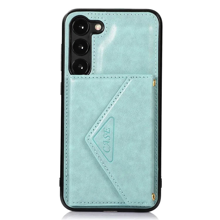 For Samsung Galaxy A14 5G / 4G Case Card Holder Kickstand PU Leather+TPU Crossbody Cover