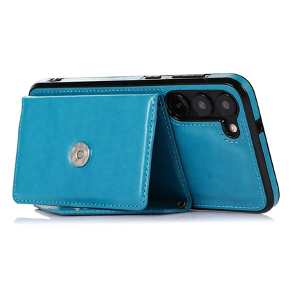For Samsung Galaxy A14 5G / 4G Case Card Holder Kickstand PU Leather+TPU Crossbody Cover