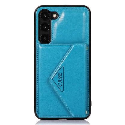 For Samsung Galaxy A14 5G / 4G Case Card Holder Kickstand PU Leather+TPU Crossbody Cover