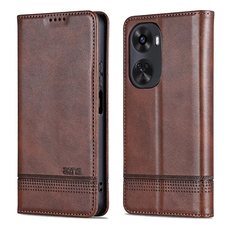 AZNS For Huawei nova 11 SE Case Cowhide Texture Leather Wallet Phone Cover