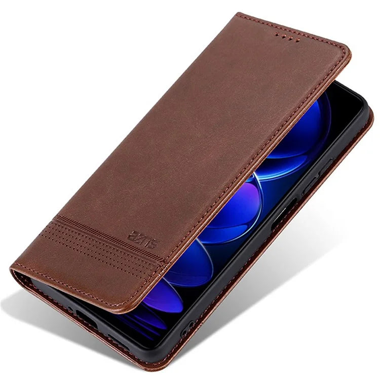 AZNS For Huawei nova 11 SE Case Cowhide Texture Leather Wallet Phone Cover