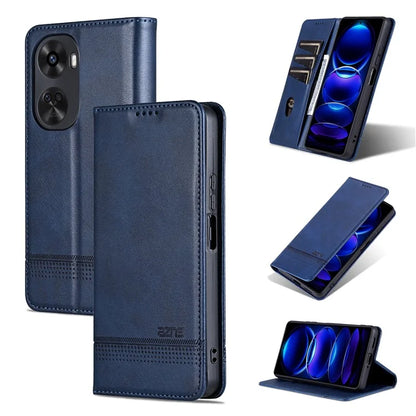 AZNS For Huawei nova 11 SE Case Cowhide Texture Leather Wallet Phone Cover