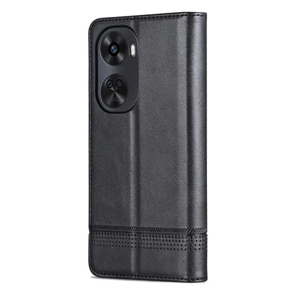 AZNS For Huawei nova 11 SE Case Cowhide Texture Leather Wallet Phone Cover