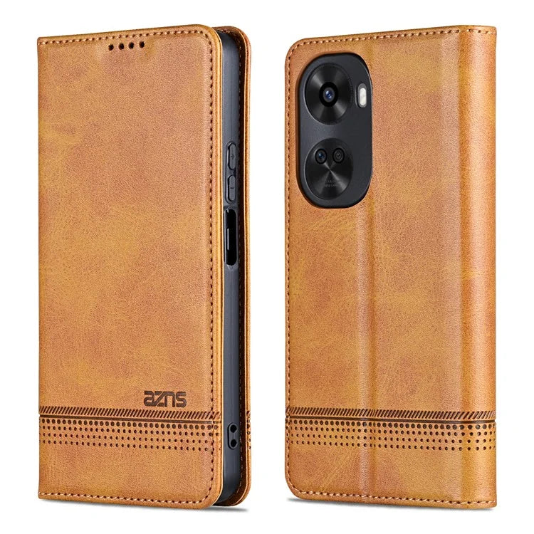 AZNS For Huawei nova 11 SE Case Cowhide Texture Leather Wallet Phone Cover