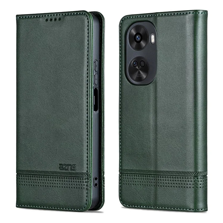 AZNS For Huawei nova 11 SE Case Cowhide Texture Leather Wallet Phone Cover