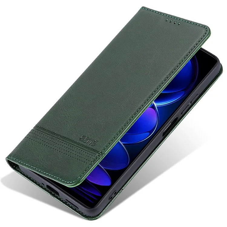 AZNS For Huawei nova 11 SE Case Cowhide Texture Leather Wallet Phone Cover