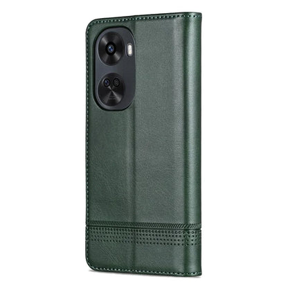 AZNS For Huawei nova 11 SE Case Cowhide Texture Leather Wallet Phone Cover