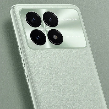 For Xiaomi Redmi K70E 5G / Poco X6 Pro 5G Phone Case Metal Lens Frame Impact Absorption Cover