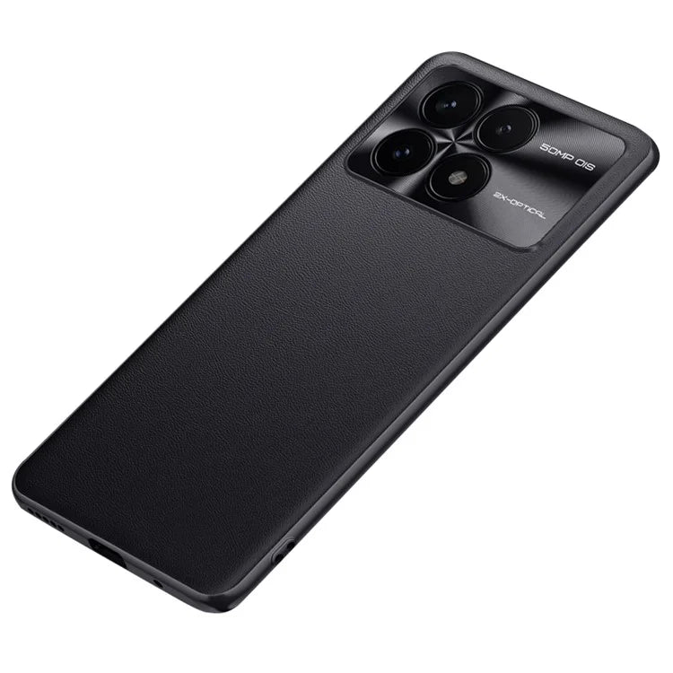 For Xiaomi Redmi K70E 5G / Poco X6 Pro 5G Phone Case Metal Lens Frame Impact Absorption Cover