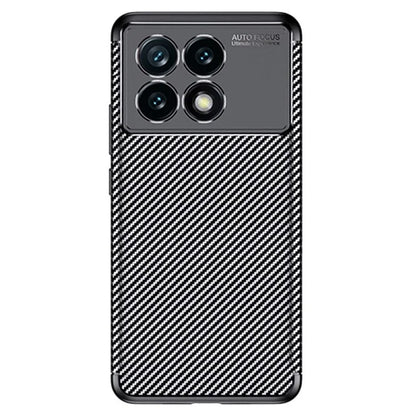 For Xiaomi Redmi K70 Pro 5G / K70 5G TPU Case Carbon Fiber Texture Camera Protection Phone Cover