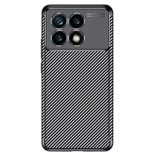For Xiaomi Redmi K70 Pro 5G / K70 5G TPU Case Carbon Fiber Texture Camera Protection Phone Cover
