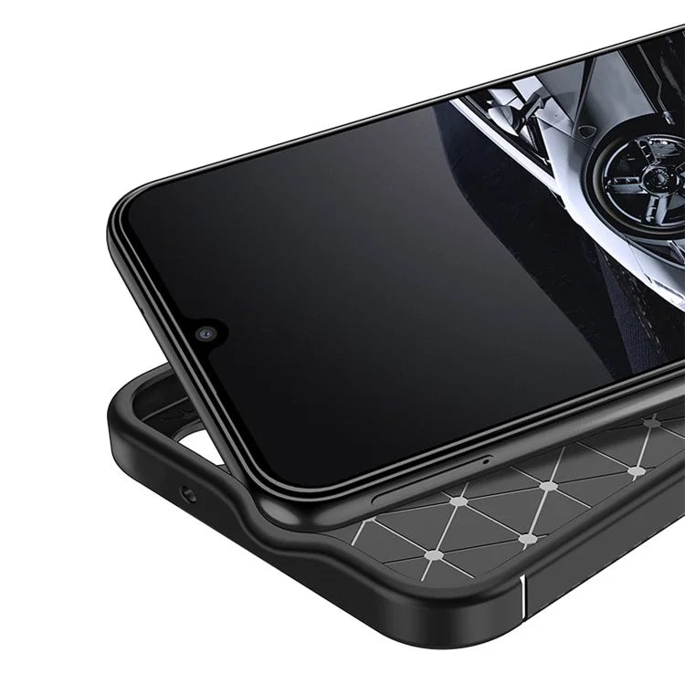 For Xiaomi Redmi K70 Pro 5G / K70 5G TPU Case Carbon Fiber Texture Camera Protection Phone Cover