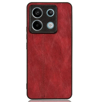 For Xiaomi Redmi Note 13 Pro 5G / Poco X6 5G Phone Case PU Leather Coated PC+TPU Cover