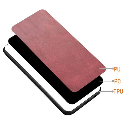 For Xiaomi Redmi Note 13 Pro 5G / Poco X6 5G Phone Case PU Leather Coated PC+TPU Cover