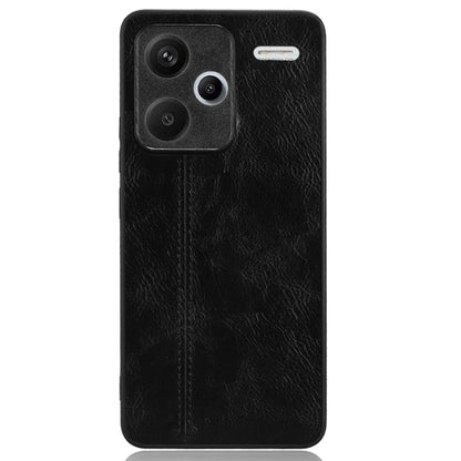 For Xiaomi Redmi Note 13 Pro+ 5G Phone Case Cowhide Texture Impact Absorption Cover