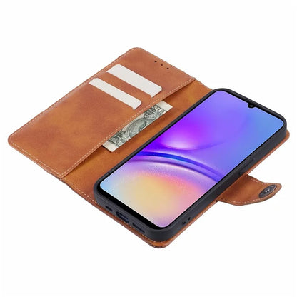 For Samsung Galaxy A05s 4G Phone Case Wallet Splicing TPU + PU Leather Phone Cover