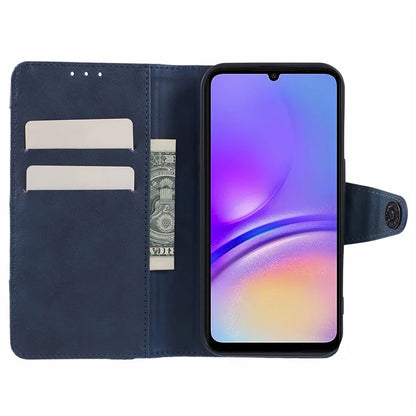 For Samsung Galaxy A05s 4G Phone Case Wallet Splicing TPU + PU Leather Phone Cover