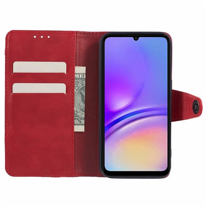 For Samsung Galaxy A05s 4G Phone Case Wallet Splicing TPU + PU Leather Phone Cover