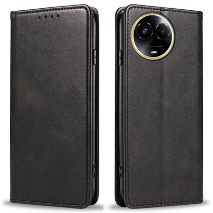 For Realme 11x 5G / 11 5G (Global) Case Slim-Fit PU Leather Mobile Phone Cover