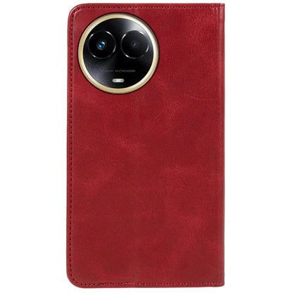 For Realme 11x 5G / 11 5G (Global) Case Slim-Fit PU Leather Mobile Phone Cover
