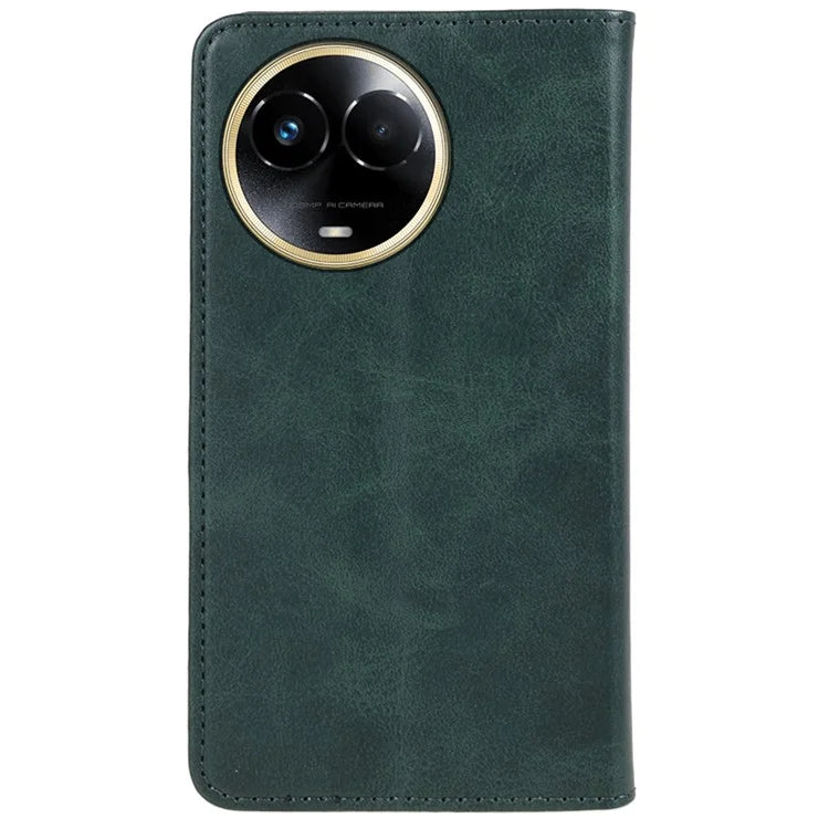 For Realme 11x 5G / 11 5G (Global) Case Slim-Fit PU Leather Mobile Phone Cover