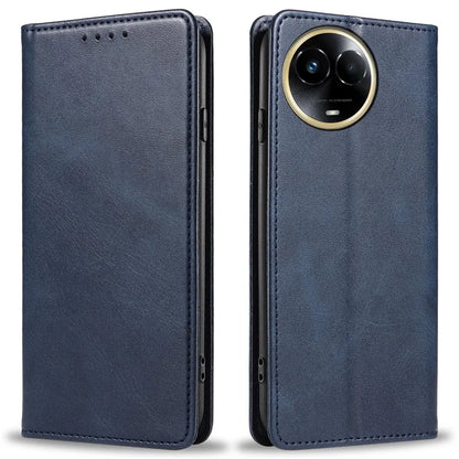 For Realme 11x 5G / 11 5G (Global) Case Slim-Fit PU Leather Mobile Phone Cover