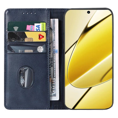 For Realme 11x 5G / 11 5G (Global) Case Slim-Fit PU Leather Mobile Phone Cover