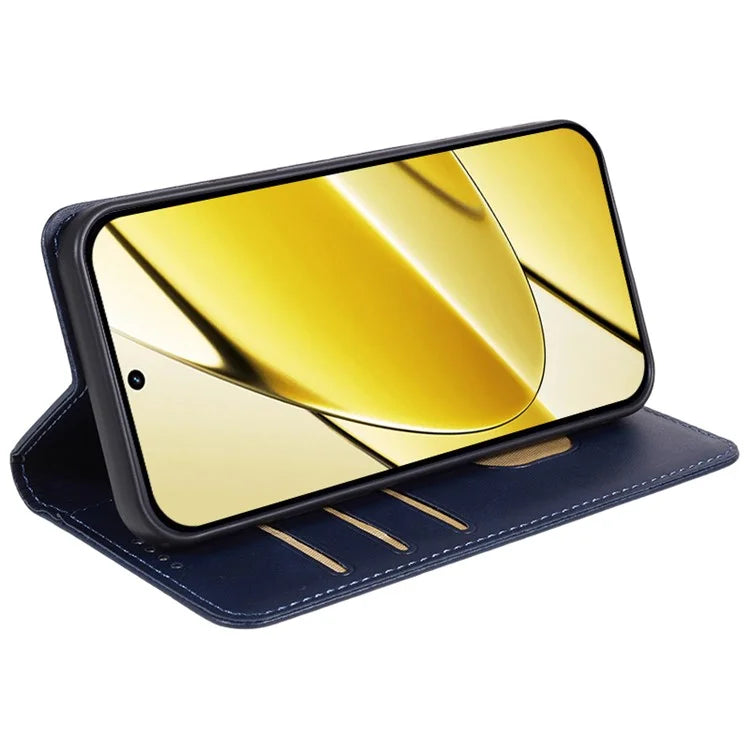 For Realme 11x 5G / 11 5G (Global) Case Slim-Fit PU Leather Mobile Phone Cover