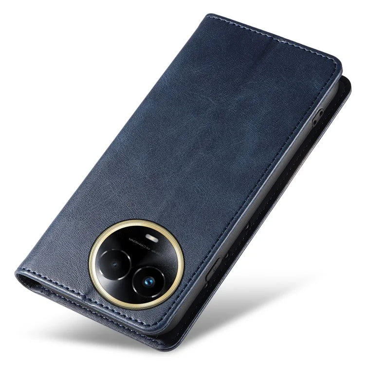 For Realme 11x 5G / 11 5G (Global) Case Slim-Fit PU Leather Mobile Phone Cover