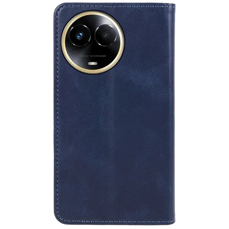 For Realme 11x 5G / 11 5G (Global) Case Slim-Fit PU Leather Mobile Phone Cover