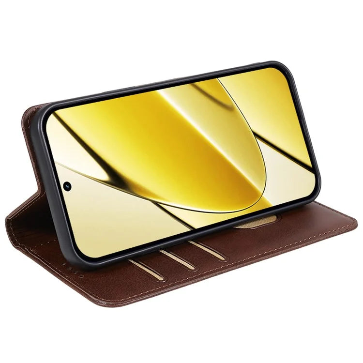 For Realme 11x 5G / 11 5G (Global) Case Slim-Fit PU Leather Mobile Phone Cover