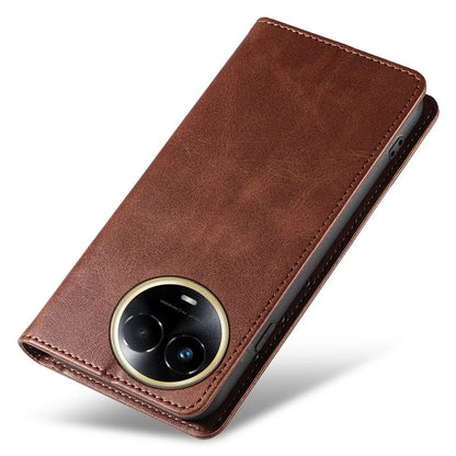 For Realme 11x 5G / 11 5G (Global) Case Slim-Fit PU Leather Mobile Phone Cover