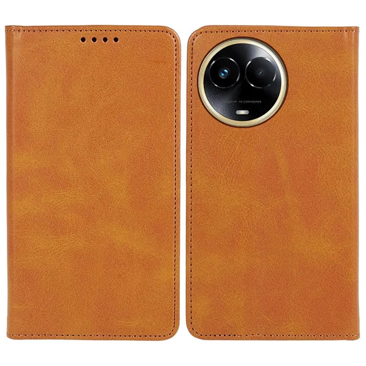 For Realme 11x 5G / 11 5G (Global) Case Slim-Fit PU Leather Mobile Phone Cover