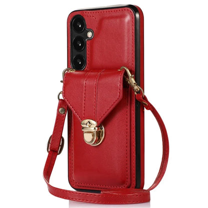 For Samsung Galaxy A14 5G / 4G Case Shockproof Phone Cover Card Holder PU Leather+TPU Phone Shell