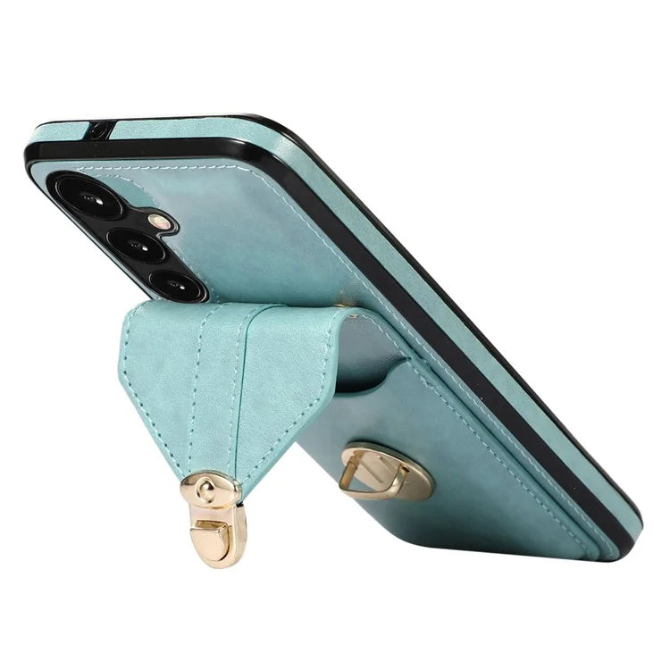 For Samsung Galaxy A05s 4G Case Card Holder Shockproof PU Leather Phone Cover