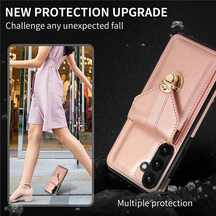 For Samsung Galaxy A05s 4G Case Card Holder Shockproof PU Leather Phone Cover
